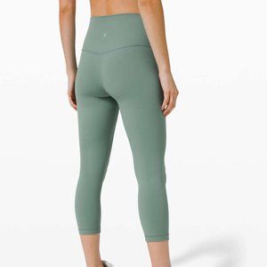 Lululemon Align Crop Leggings 21" Tidewater Teal